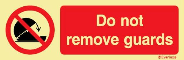 Prohibition, symbol with compl text, white vinyl, 